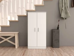 Armadio bianco ante battenti 61x190h cm - Apro
