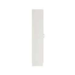 Armadio bianco 2 ante portascope 73x180h cm - Abadubidu