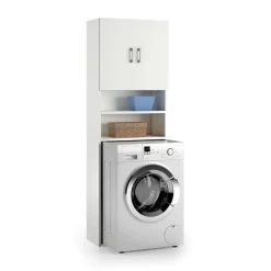 Armadio bianco 2 ante 65x195h cm - Agar