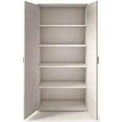 Armadio bianco 2 ante 90x195h cm - Aliosha