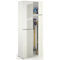 Armadio bianco 4 ante 80x195h cm - Attiniaro