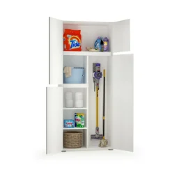 Armadio bianco 4 ante 80x195h cm - Attiniaro