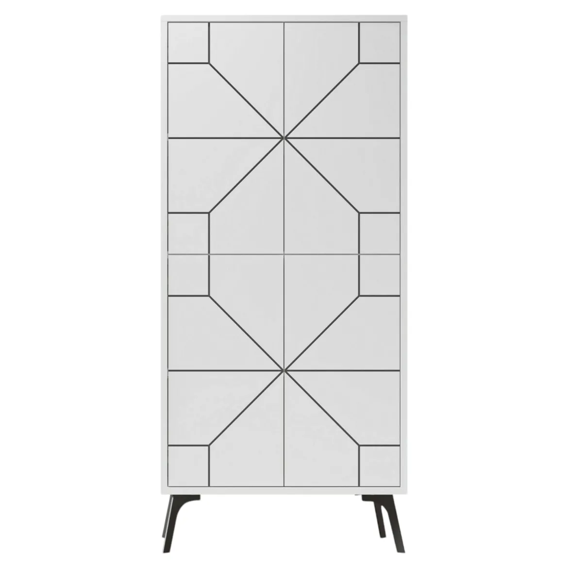 Armadio bianco colonna 62x136h cm - Bussola