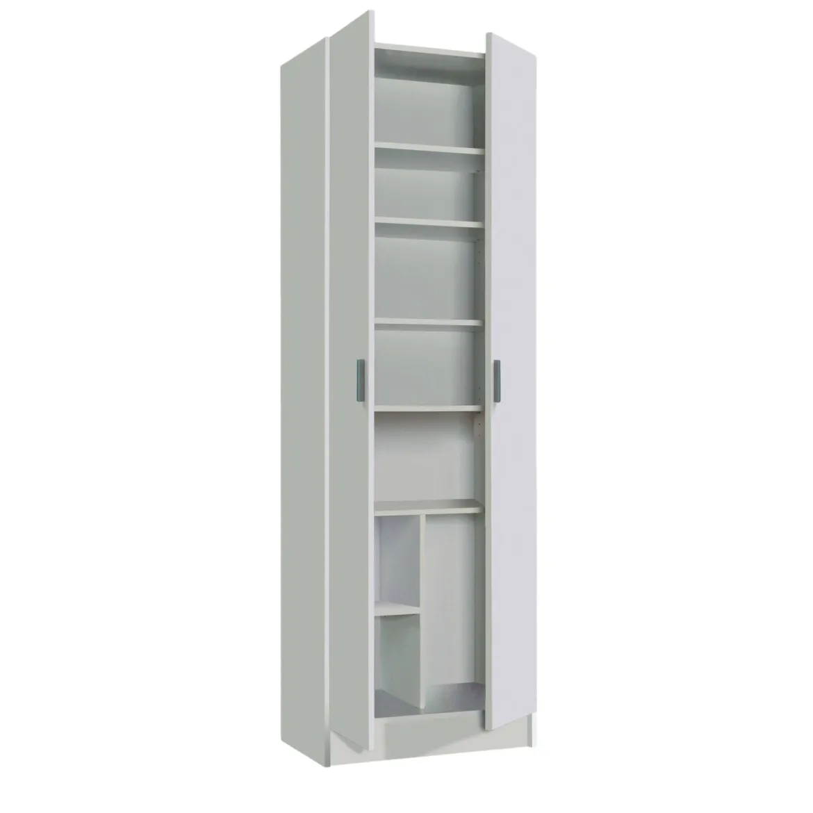 Armadio bianco lavanderia 59x180h cm - Altiplano