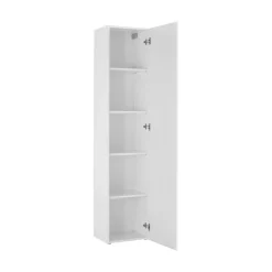Armadio bianco lucido slim 40x180h cm - Aquili