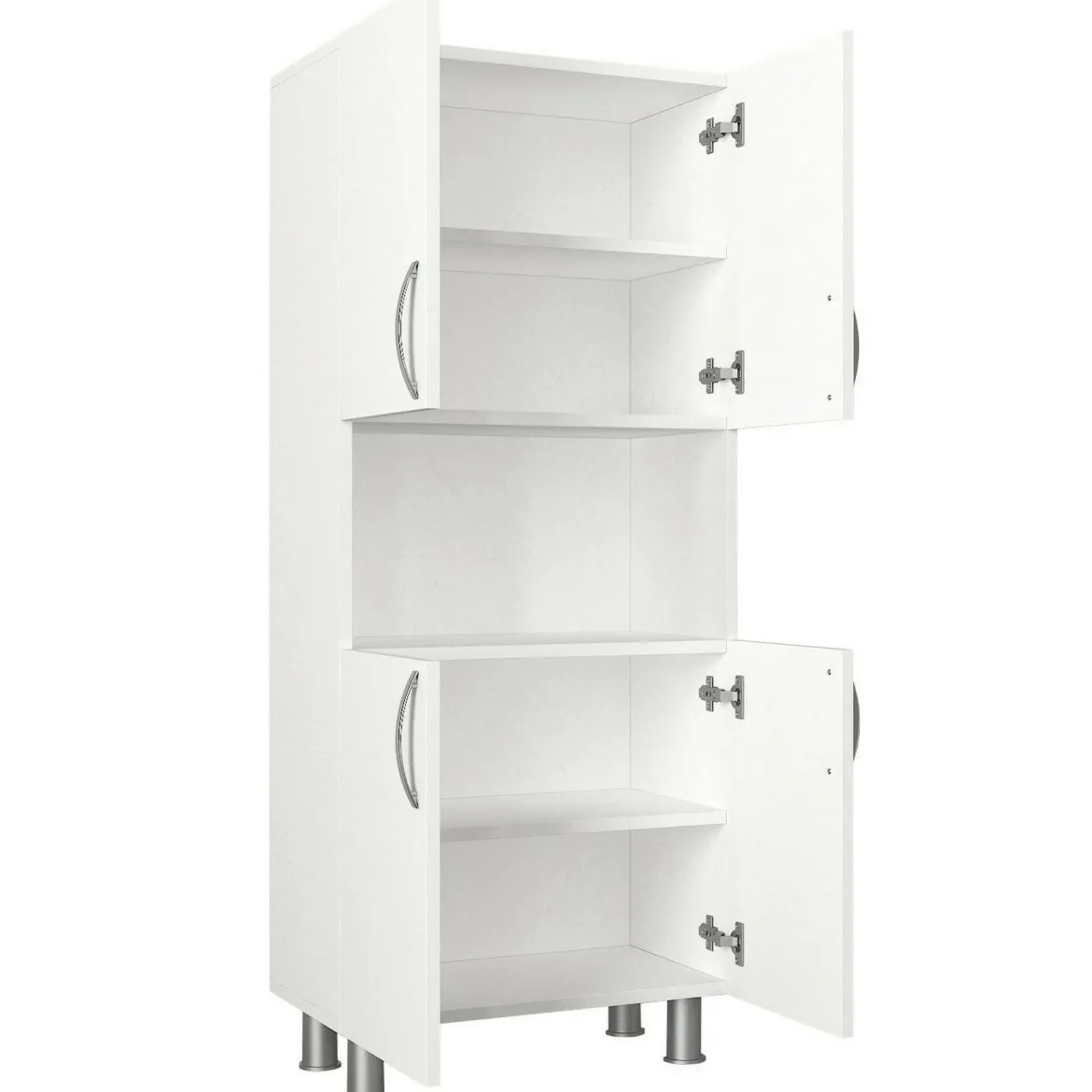 Armadio bianco multifunzione 59x140h cm - Tchoo