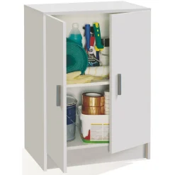 Armadio bianco salvaspazio 59x80h cm - Pan