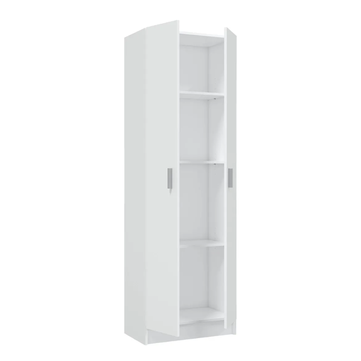 Armadio bianco sgabuzzino 59x180h cm - Aragorn