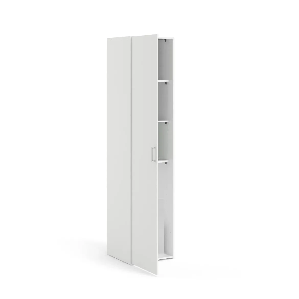 Armadio bianco slim 41x175h cm - Khutulun