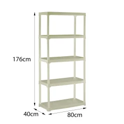 Armadio da outdoor bianco 80x176h cm - Gelsomina