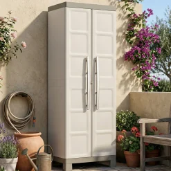 Armadio esterno alto sabbia 65x182h cm - Strathmore