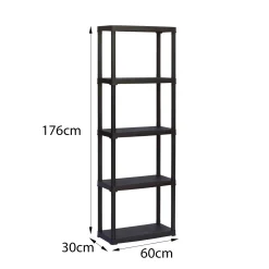 Armadio esterno antracite 60x176h cm - Aurelian