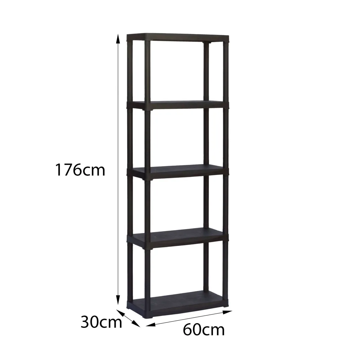 Armadio esterno antracite 60x176h cm - Aurelian