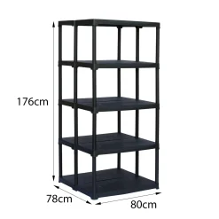 Armadio esterno antracite 80x176h cm - Aurelian