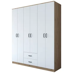 Armadio Grande Bianco: Organizzazione Elegante e Funzionale