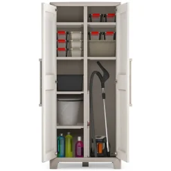 Armadio in plastica alto sabbia 80x182h cm - Grimsby