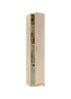 Armadio legno lavanderia 37x180h cm - Alexander