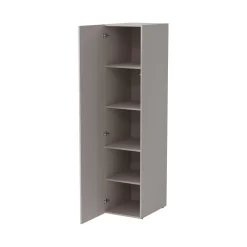 Armadio multiuso 1 anta Treville, 45x56 h199 cm, Beige