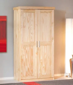Armadio Multiuso 2 Ante Marrone Rovere Nero Antracite Cassetti 4 Ripiani 79x118h cm, 2 Ante - Parabita