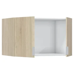 Armadio Multiuso 2 Ante Marrone Rovere un Ripiano un Vano 80x49h cm, 2 Ante - Carre