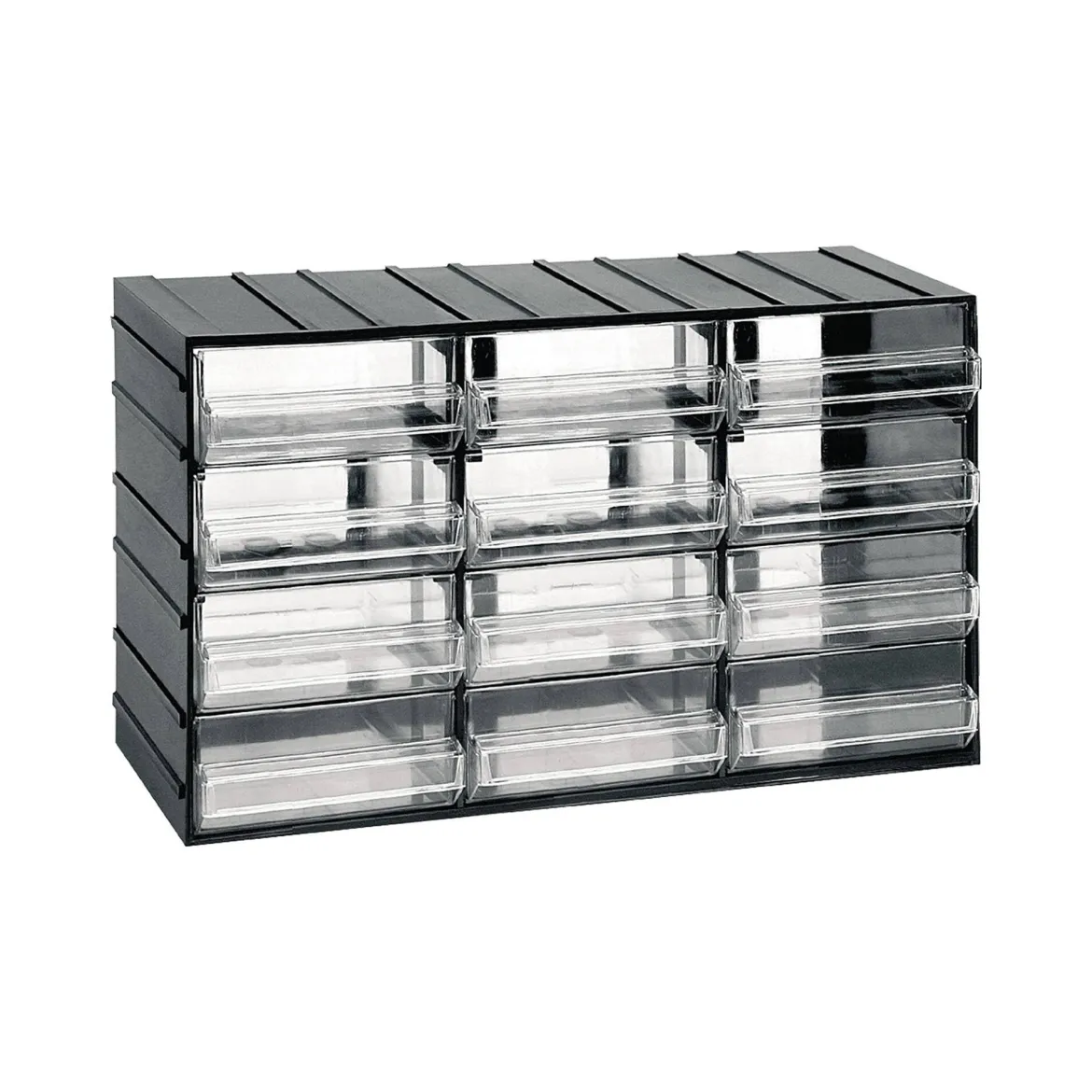 Armadio multiuso Darrigon, Antracite, 12 cassetti
