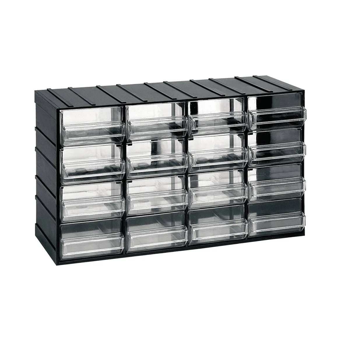 Armadio multiuso Darrigon, Antracite, 24 cassetti