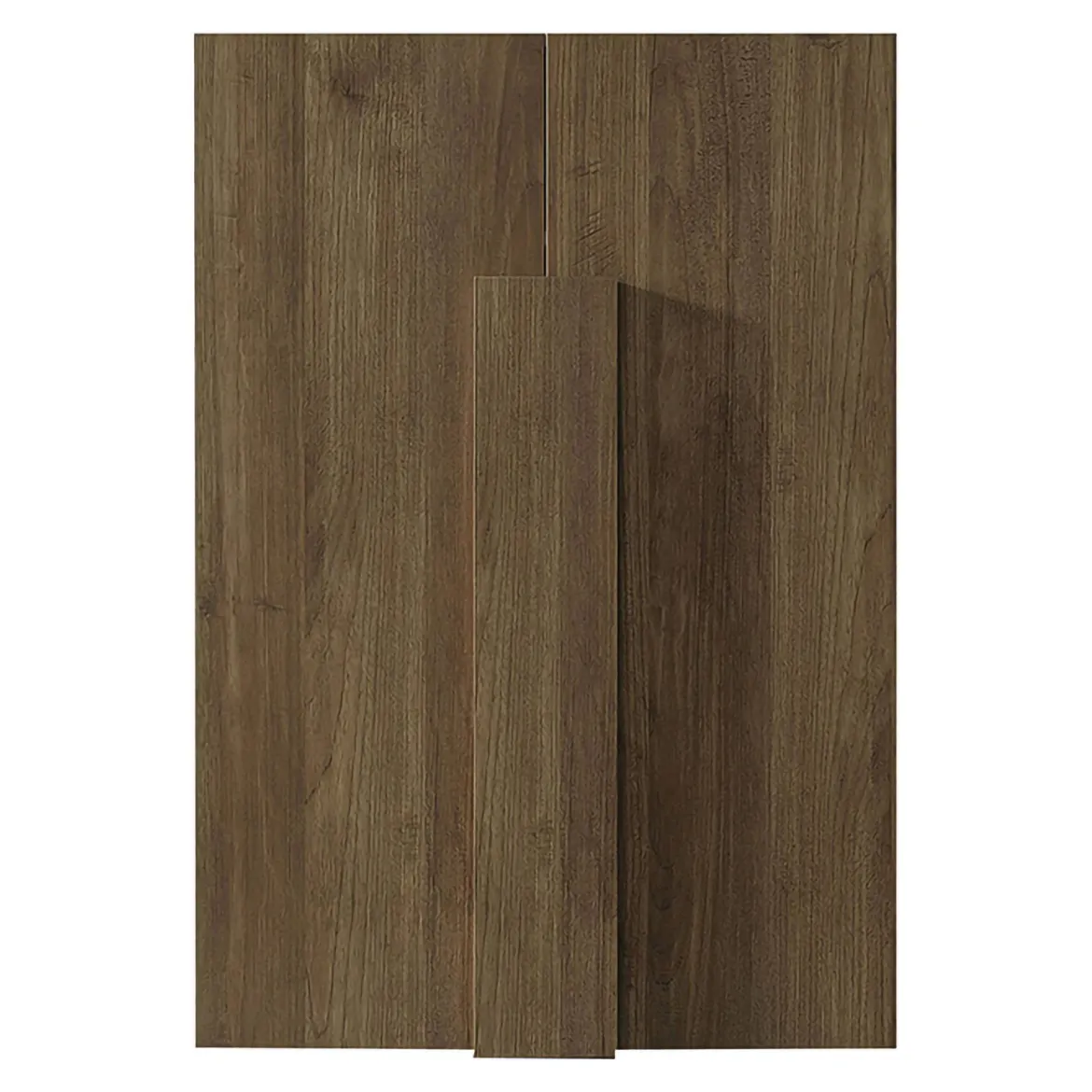 Armadio noce ante battenti 78x116h cm - Harvey