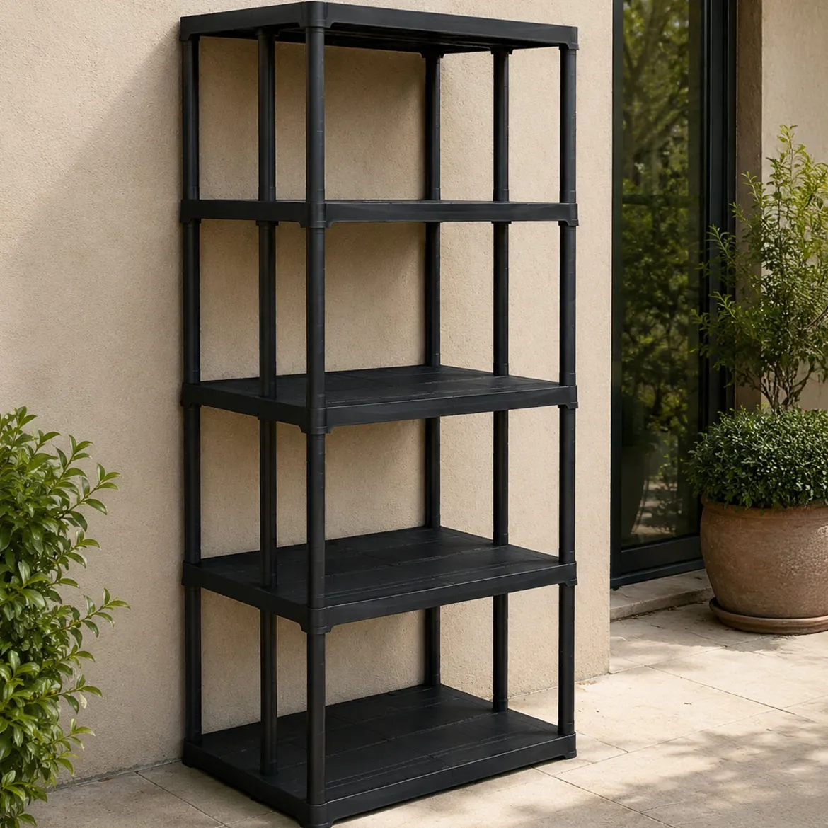 Armadio outdoor antracite 90x176h cm - Aurelian