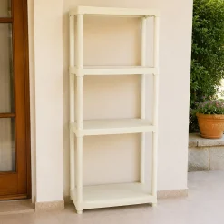 Armadio outdoor bianco 60x133h cm - Gelsomina