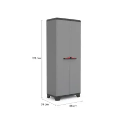 Armadio outdoor grigio 68x173h cm - Cochrane