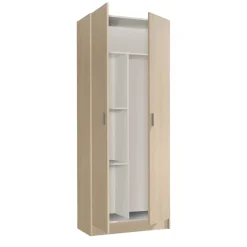 Armadio rovere 2 ante 73x180h cm - Abadubidu