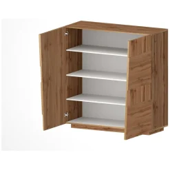 Armadio rovere multiuso 120x126h cm - Aulla