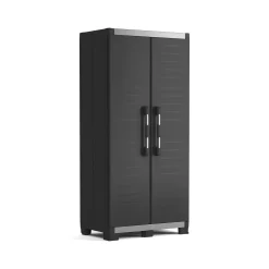 Armadio terrazzo 2 ante nero 89x188h cm - Brandon