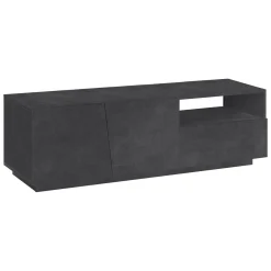 Base TV ardesia 150x43x46h cm 2 ante e 1 cassetto - Aiace