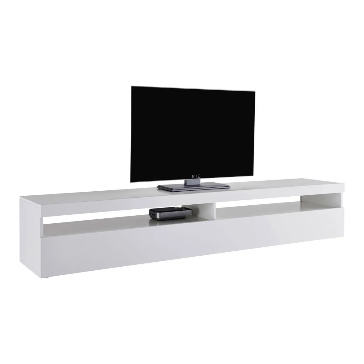 Base TV ardesia 200x45x36h cm 2 ante in legno - Akon