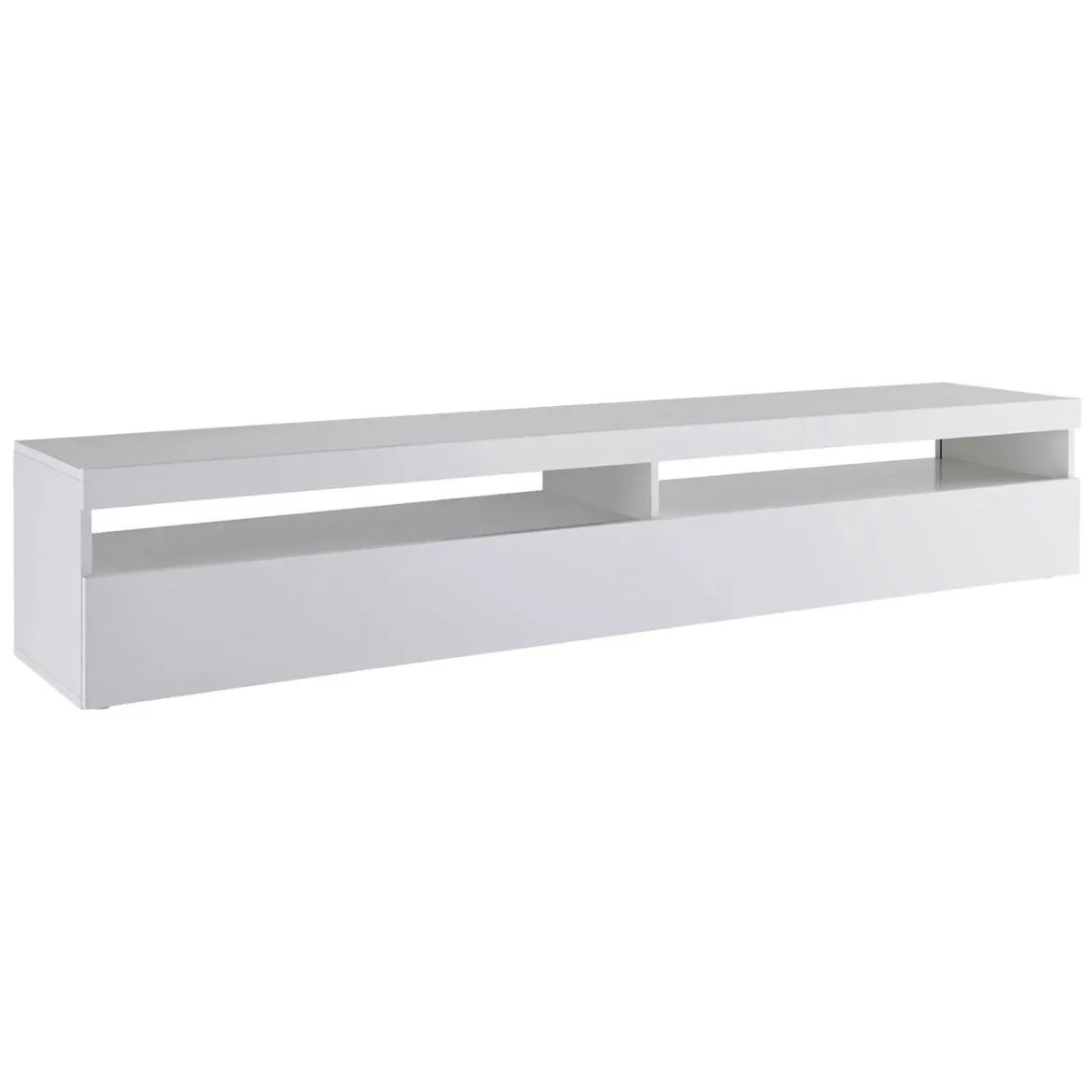 Base TV ardesia 200x45x36h cm 2 ante in legno - Akon