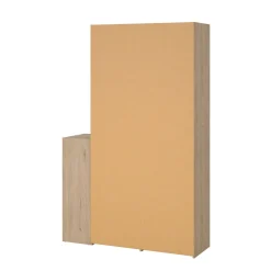 Cabina armadio in legno rovere e bianca 127x197h cm - Amaranto