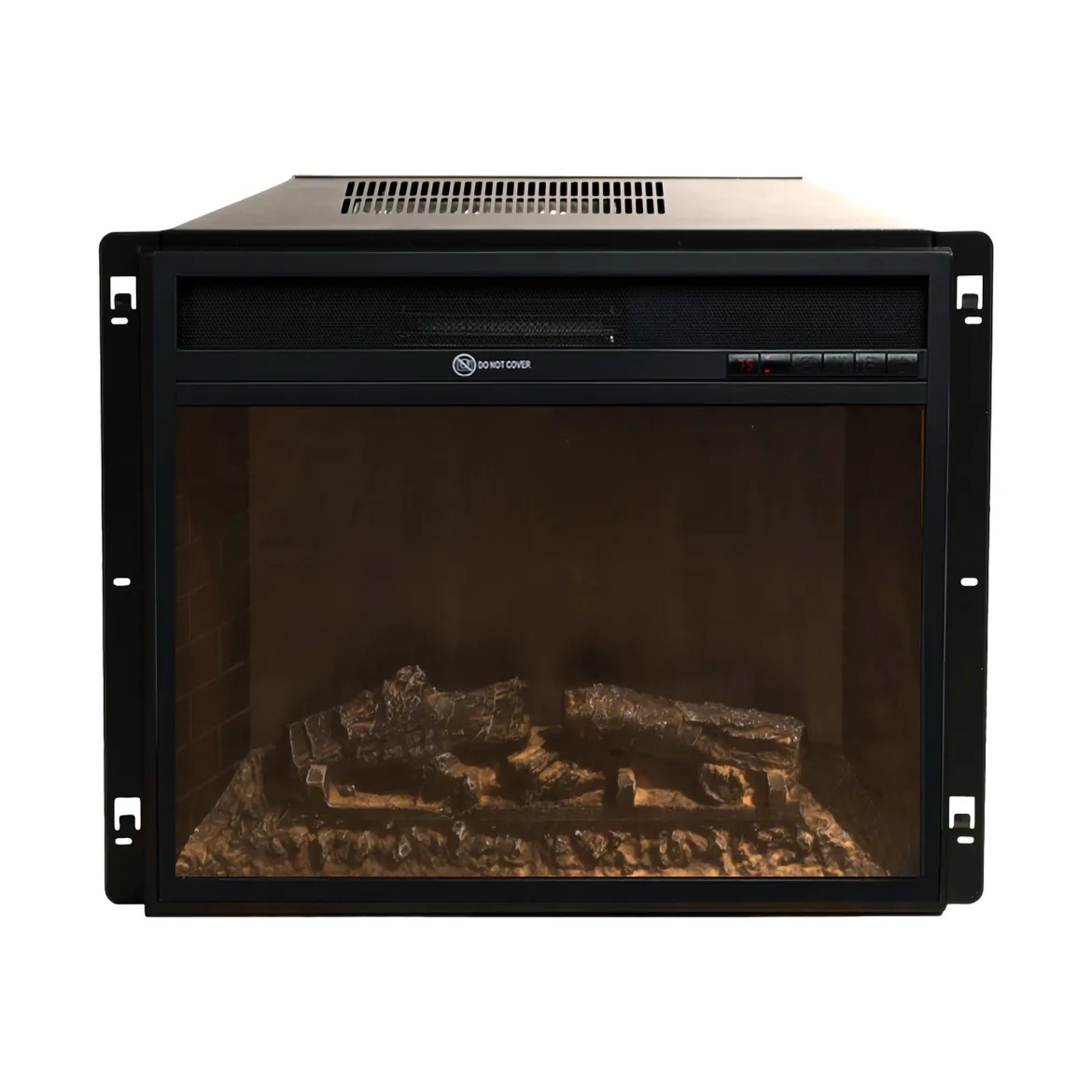 Camino Elettrico Bianco Superficie Riscaldabile 30 Potenza (kw) 0.9/1.8 110x63x102h cm, Indoor - Treviolo