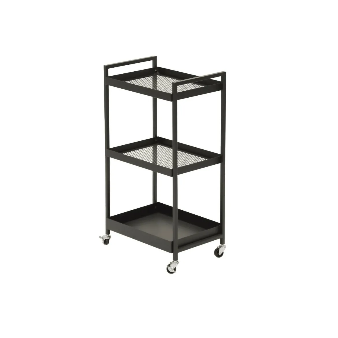 Carrello Masio, 43x30 h80 cm, Ardesia