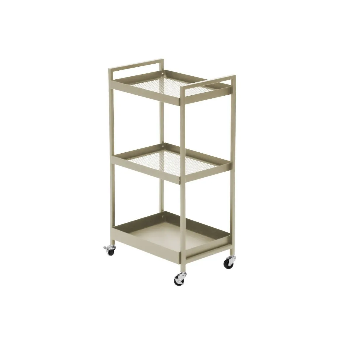 Carrello Masio, 43x30 h80 cm, Panna