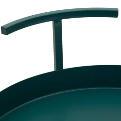 Carrello Verde 2 Ripiani Ruote 45x35x65h cm, Materiale Ripiano in Metallo - Ganamo