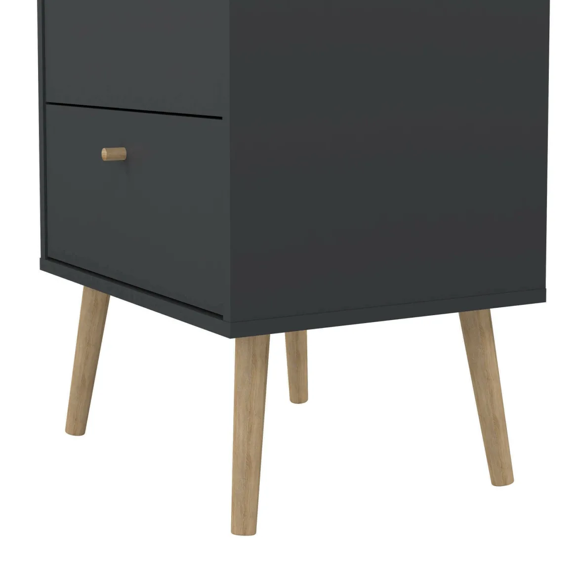Cassettiera alta grigia 50x120h cm - Yaounde