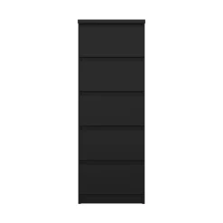 Cassettiera alta nera 50x111h cm - Achaldi