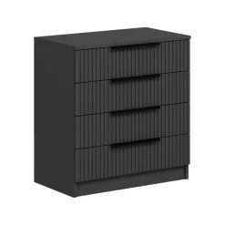 Cassettiera 7 cassetti antracite 72x77h cm - Vicente