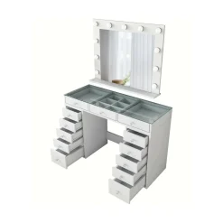 Cassettiera 13 cassetti bianca 120x79h cm - Labico