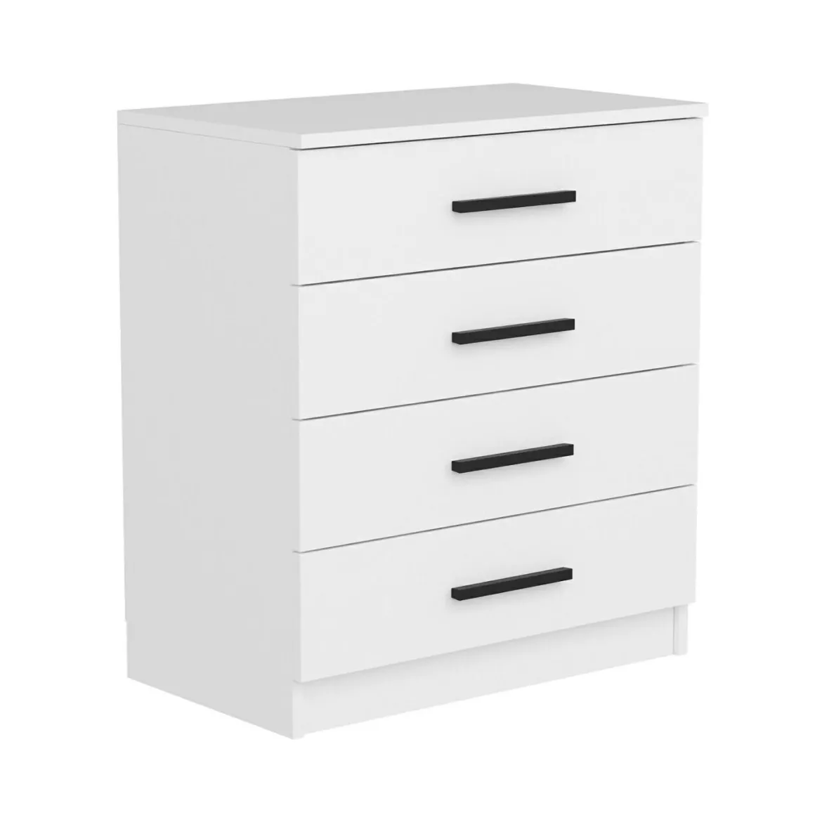 Cassettiera 4 cassetti bianca 70x42h cm - Kalmaegi