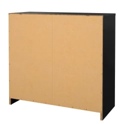 Cassettiera 3 cassetti nera 72x68h cm - Alert