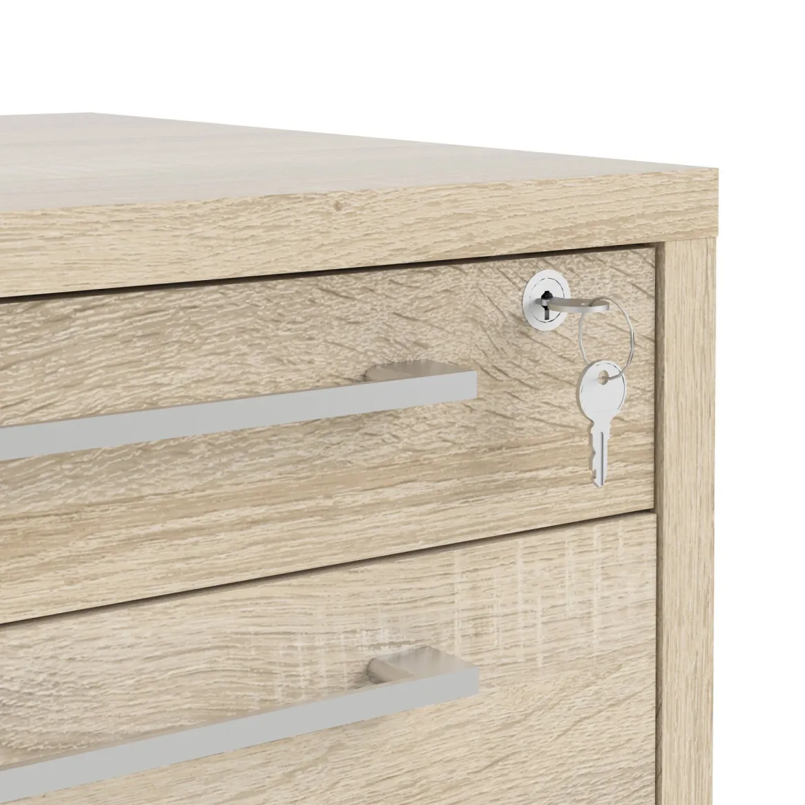 Cassettiera 4 cassetti quercia 49x68h cm - Ariosto