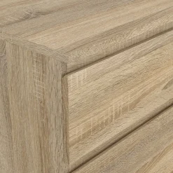 Cassettiera 6 cassetti quercia 153x83h cm - Albacore
