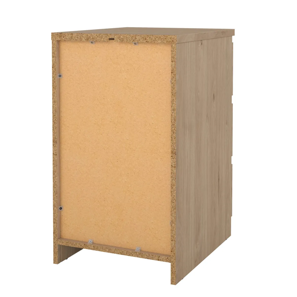 Cassettiera 3 cassetti rovere 70x72h cm - Alic